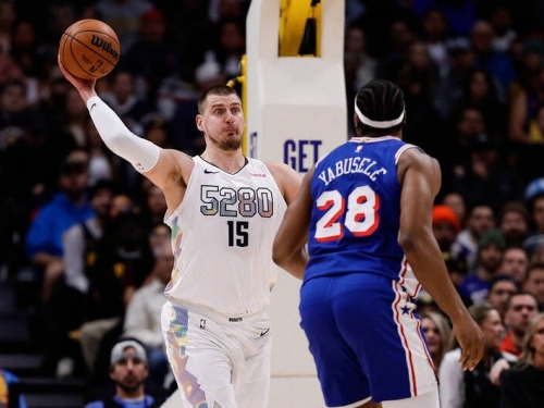 NBA》恩比德逾1900天沒上山打金塊！ 約基奇寫意大三元輕取七六人