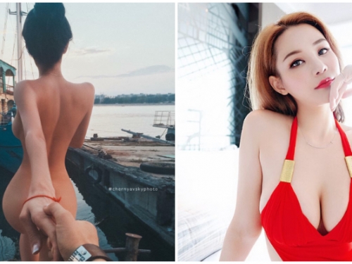 你想跟我來嗎？「巨乳正妹」裸身帶你走，這樣的邀請有誰會拒絕！