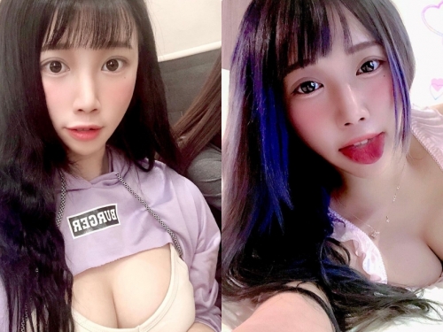 性感正妹「陳幽」趴床視角好火辣，邪惡雙乳形狀好清楚！
