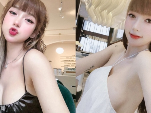 好像洋娃娃！越南正妹 mỹm 還有「腰瘦、奶澎、卡撐頂扣扣」的超極品 Body