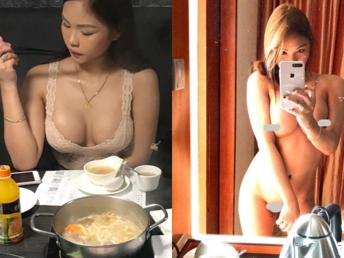 巨乳正妹台灣觀光，袒露「航母級巨乳」吃王子麵讓網友瘋搶國民外交機會！
