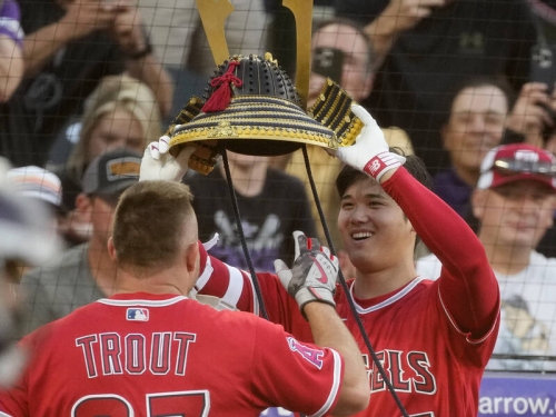 MLB》大谷、神鱒背靠背開轟平隊史最多 不敗神話卻因致命失誤破功