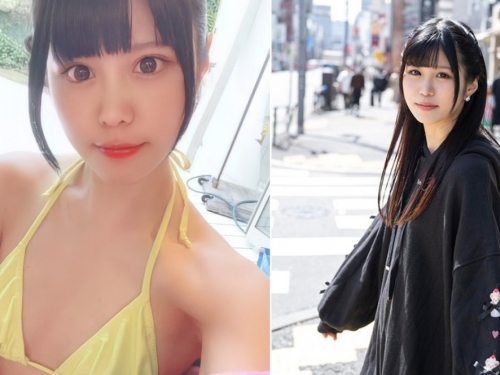 纖細骨感！　20吋水蛇腰C罩杯美少女「越智愛良」AV出道！自嘲沒胸但是敏感度極高！
