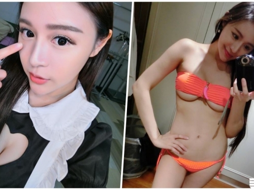 外拍女神「火辣曲線畢露」，南半球滿到溢出來了，側乳也好美！