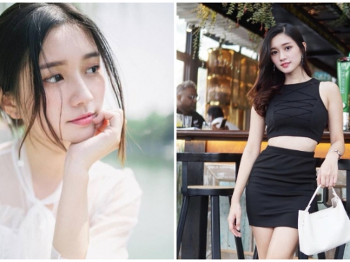 仙氣逼人！清新「氣質正妹」空靈氣息還有白皙美腿，簡直就是高貴女神！