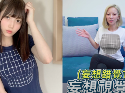 根本詐騙！日本女偶像分享「大胸神器」難得展露性感，台灣知名Youtuber奎丁戳破真相