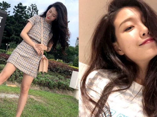 超有才腹語美少女！「奕璇E.T」渾圓大眼甜笑很迷人，洋裝下的白嫩美腿更是吸睛！