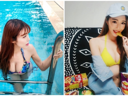 這麼辣真的可以嗎？音樂系「氣質正妹」太胸，一走出泳池就讓你的眼睛辣到燙傷！