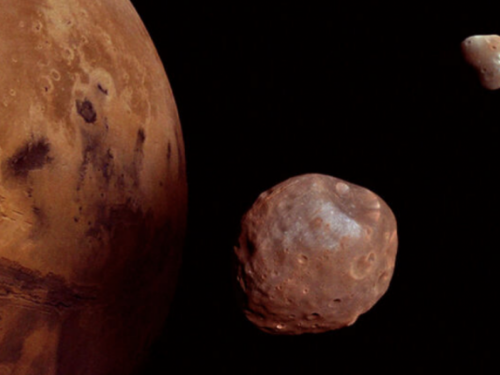 這顆繞著火星運轉的小行星，或許是月球的其中之一