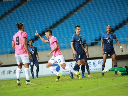 足球／新主帥首勝仍未出爐 中華隊與尼泊爾1:1踢和