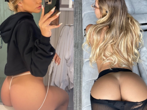 不是只有蜜桃可以看！翹臀妹「18+私密照」流出　實際乳量超乎想像～