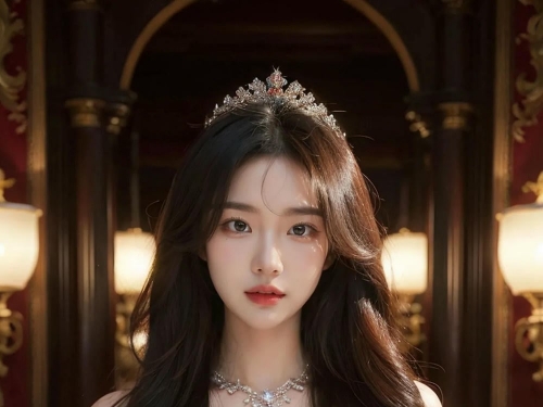 ★Patreon★ AI_Kaori - Beautiful Woman Wearing Tiara, Stylish Portrait - Part 1