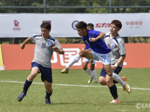 U15東亞錦標賽》張天駿狂轟9球！台灣男足19：1大勝關島晉4強