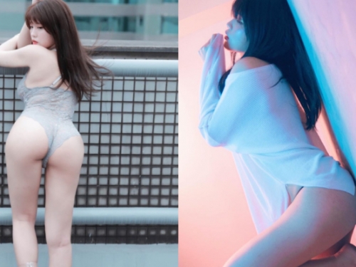 單身的來！「苡琍Hana」熱情頂出白皙大蜜桃，歡慶520不忘撫平男粉心！