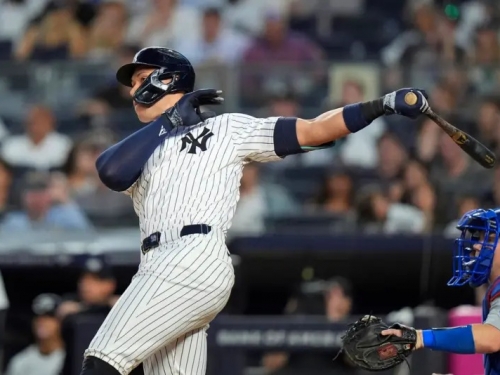 MLB》「法官」升堂！洋基Judge雙響砲獨居全壘打王　寫大聯盟最猛紀錄