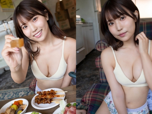 甜萌巨乳小隻馬「坂東遙」熱褲小可愛陪喝一杯　一整天上班辛勞瞬間一掃而空