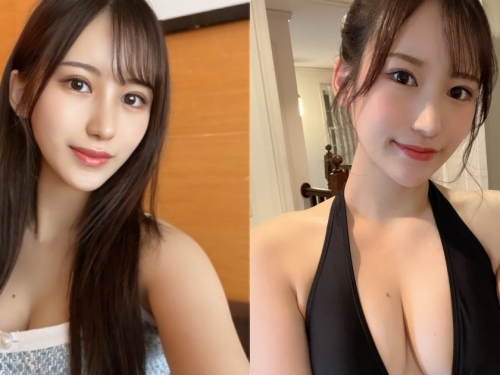 高顏值寫真界「混血美乳妹」下海了，「8頭身細長美體」超勾人！
