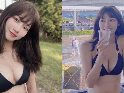 人瘦又奶大！「清秀正妹」身形纖細卻很兇，表特熱議：嫁給我好嗎