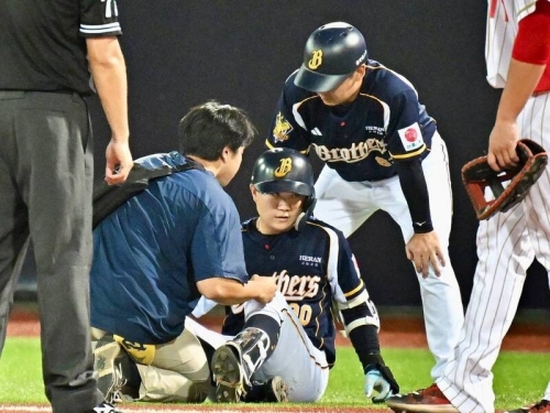 中職》江坤宇腳傷未癒 平野盼下週能好轉
