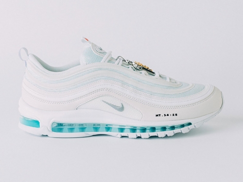 約旦河聖水加持！Nike Air Max 97 MSCHF 訂製「耶穌鞋」秒售罄