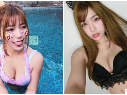 台版彌海砂「深溝照曝光」！童顏巨乳「雙峰好飽滿」啊！