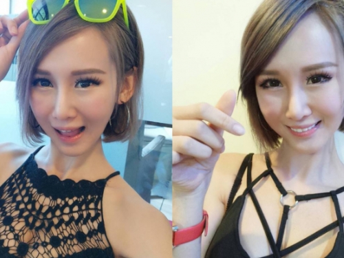 格鬥美少女很會溝！「Riva」俏麗短髮一張美臉，E cup和能力值一樣都惹不起啊！