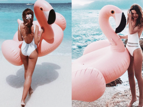 夏日女神！「氣質正妹」笑容甜美的讓人睜不開眼　轉身就是一道最美風景