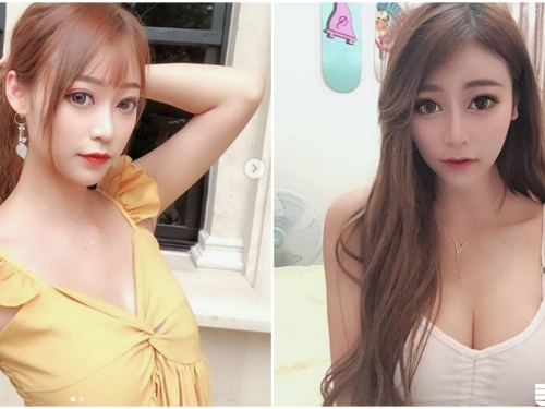 火辣女神「精緻外表好逆天」，吃飯時「性感視角」立刻迷倒客人！