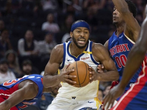 NBA》柯瑞、D.格林都缺陣 勇士仍輕取活塞豪取4連勝