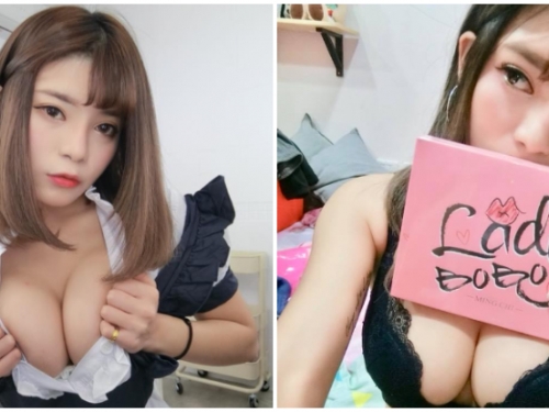 「巨乳小隻馬」女僕的誘惑！嬌小身材與乳浪深溝的完美結合，讓人直接被吸進去！