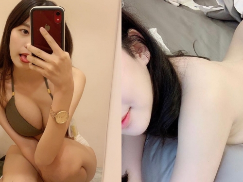 超狂16歲妹子自拍無極限！飽滿原乳「肉體超成熟」，網友瘋狂伸手求開門！