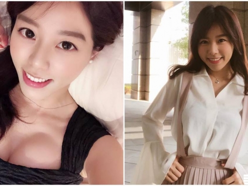 正妹英文老師「笑容超甜」！養眼好身材「美乳好吸睛」！
