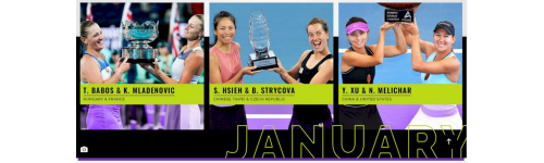 WTA票選一月最佳女雙組合 謝淑薇入圍