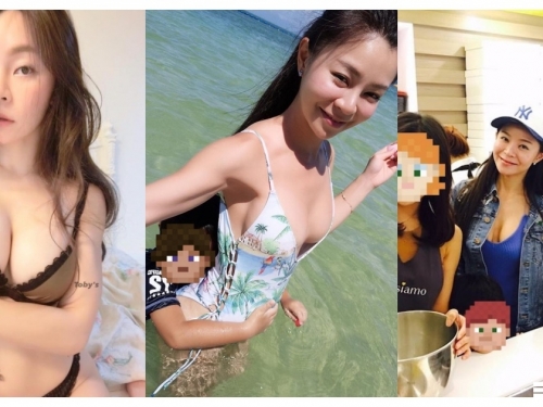 好辣！「爆乳媽媽」身材太火，不小心攜帶「兩球炸彈」參加媽媽聚會！