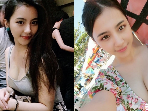吧檯前捕捉「爆乳背心妹」！胸前「驚人飽滿」溝溝好深邃！正妹專長是讓別人懷孕...