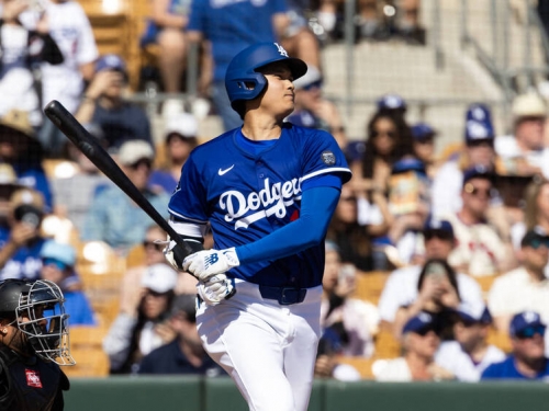 MLB》大谷翔平先發出擊敲安！ 道奇世界大賽MVP佛里曼開轟