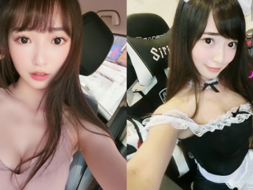 不科學「童顏巨乳」妹！遊戲實況主爆乳打LOL　衣服太憋渾圓美乳形狀好明顯！