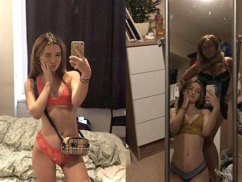 正妹拍裸照月入92萬 超狂媽脫衣加入：一起拍