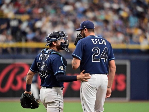 MLB》豪取99勝卻遭直落二橫掃 光芒球迷指「投捕搭檔」為最大戰犯