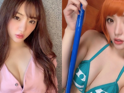 馬甲線正妹「最愛PO美臀辣照」，化身超火辣「真人版娜美」！