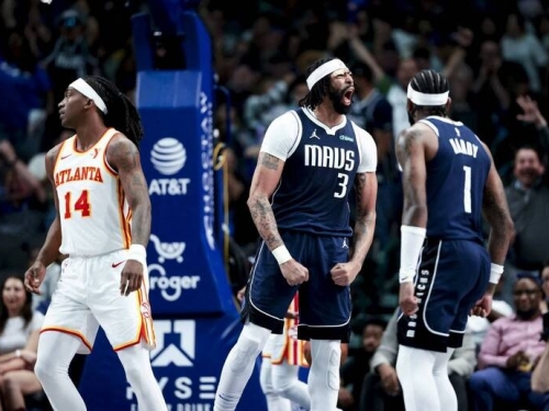 NBA》被肘擊流血照飆34分！AD砍轉隊後最高分率獨行俠擊敗老鷹