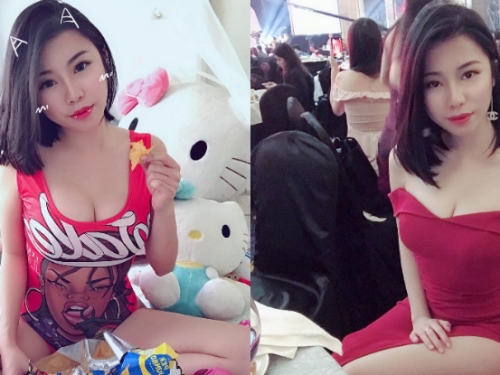 超胸！氣質「輕熟正妹」飽滿乳量太邪惡　超短熱褲露「渾圓蜜桃臀」！