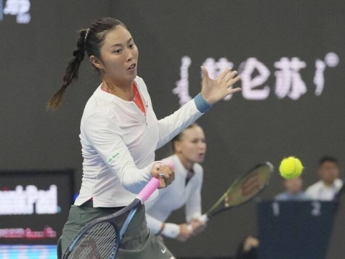 網球》詹皓晴攜手大滿貫7冠名將 寧波女雙旗開得勝