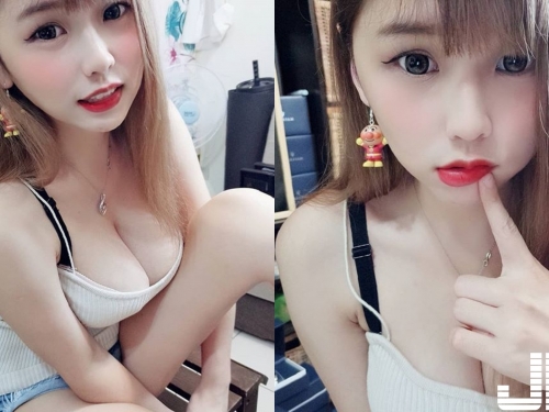不科學的豐滿豪乳妹子「Mia」霸氣坐姿　長輩滿到一彎腰就碰到大腿！