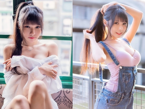 童顏巨乳萌妹「依霜 ゆい」黑長直高馬尾滿滿初戀感　極夢幻「回眸燦笑」無辜又惹人憐
