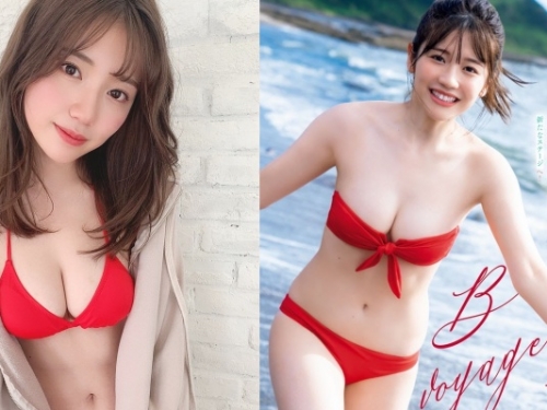 魅力橫掃寫真界！23 歲偶像「早見紗英」新寫真辣曬美乳＋167 cm 高挑身材