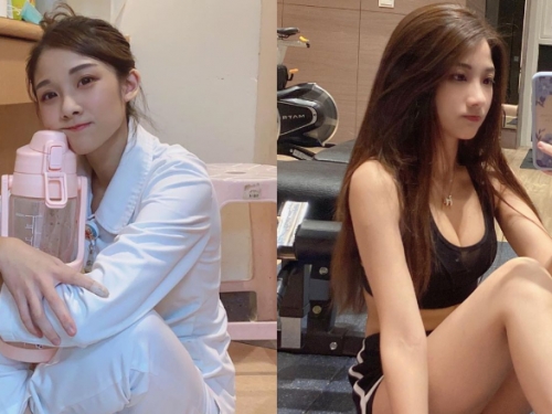 台灣野性護理師「小莓」身材果然很野性！制服底下藏飽滿好身材