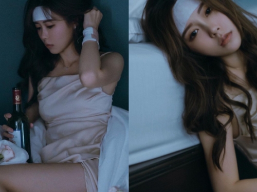 抱緊處理！心痛系正妹「偏心Linda」憂鬱卻超撩，「絕美體態」越醉越養眼！