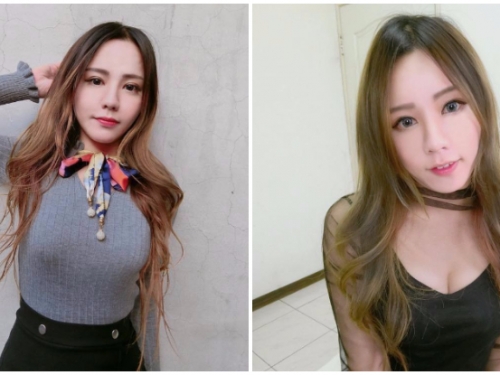 包緊緊也藏不住的豪乳！「巨乳正妹」冬天太寂寞，在床上用深溝誘惑你！