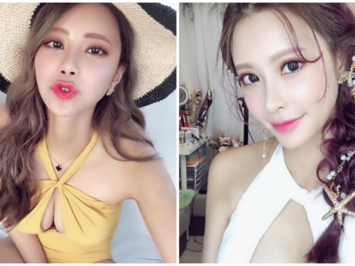 夏天94要看比基尼！「高挑正妹」乳力全開，逆天顏值加上開中路爆乳的雙重刺激！